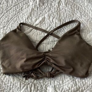 Midori Mia Army Green Bikini Top M